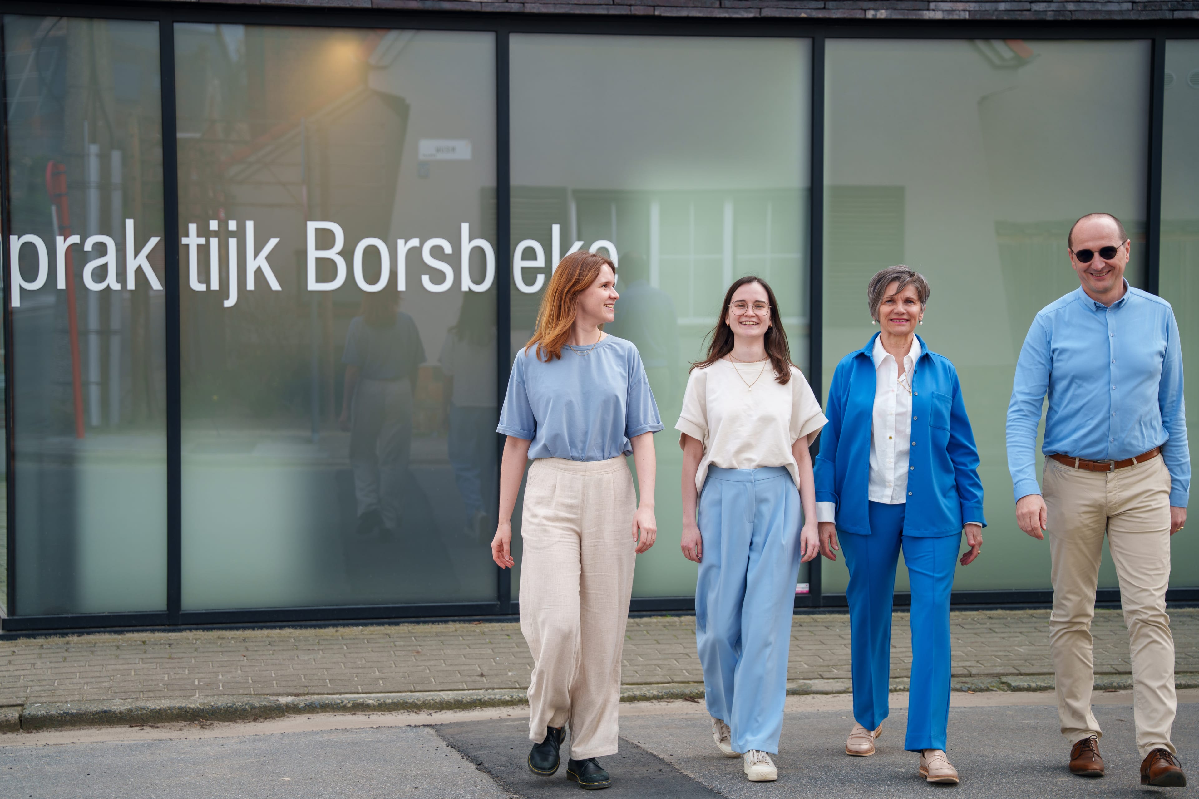 Het team van Huisartsenpraktijk Borsbeke